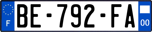BE-792-FA