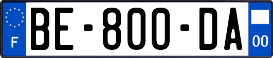 BE-800-DA