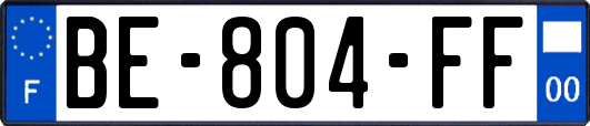 BE-804-FF