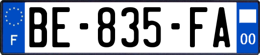 BE-835-FA