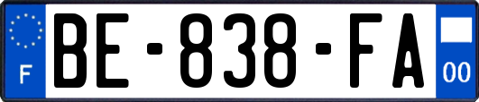 BE-838-FA