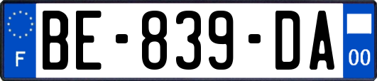 BE-839-DA
