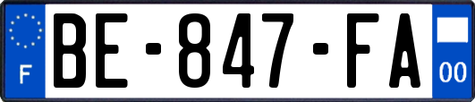 BE-847-FA