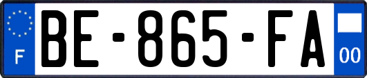 BE-865-FA
