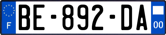 BE-892-DA