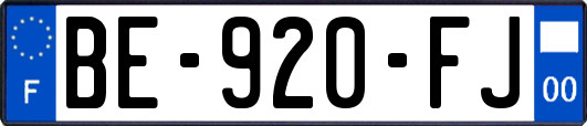 BE-920-FJ