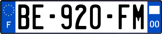 BE-920-FM