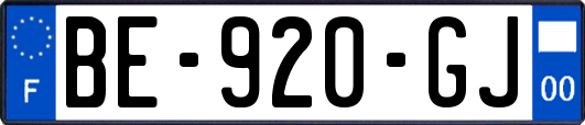 BE-920-GJ