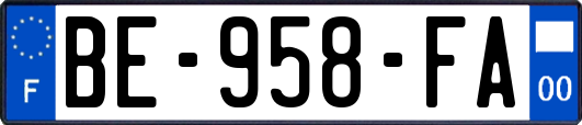BE-958-FA