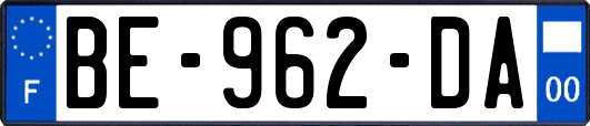 BE-962-DA