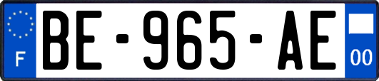 BE-965-AE