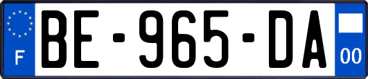 BE-965-DA