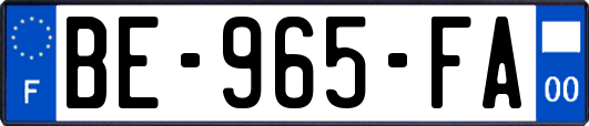 BE-965-FA