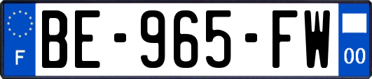 BE-965-FW
