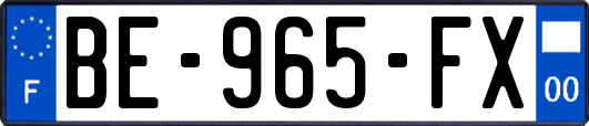 BE-965-FX