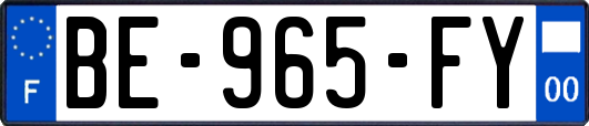 BE-965-FY