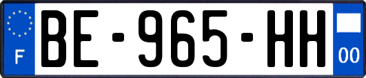 BE-965-HH