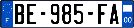 BE-985-FA