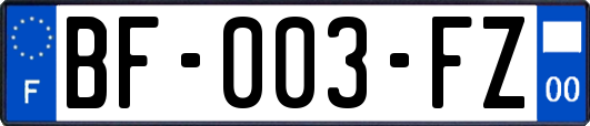 BF-003-FZ