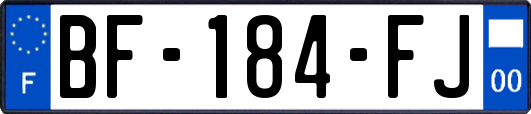 BF-184-FJ
