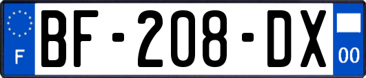 BF-208-DX