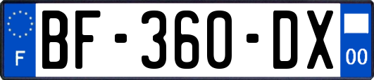 BF-360-DX