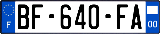BF-640-FA