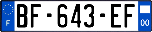 BF-643-EF