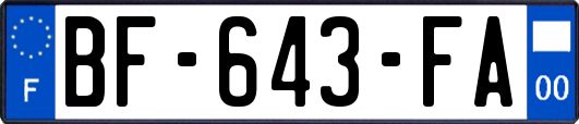 BF-643-FA