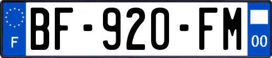 BF-920-FM