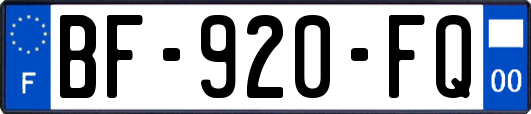 BF-920-FQ