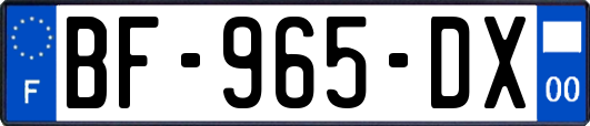 BF-965-DX