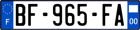 BF-965-FA