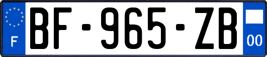 BF-965-ZB