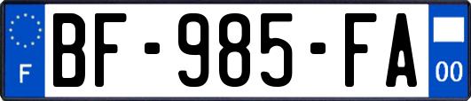 BF-985-FA