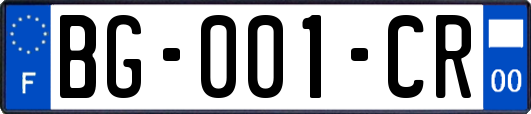 BG-001-CR
