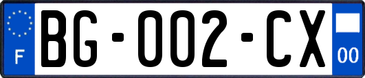 BG-002-CX