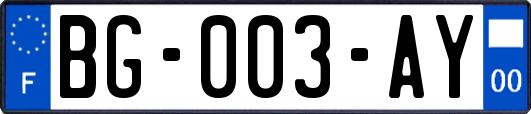 BG-003-AY