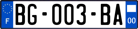BG-003-BA