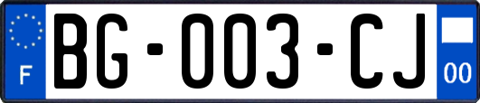 BG-003-CJ