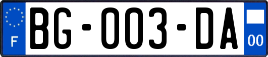 BG-003-DA