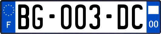 BG-003-DC