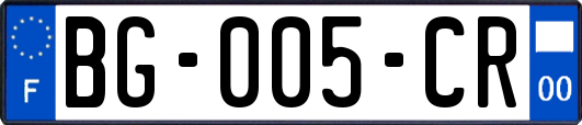 BG-005-CR
