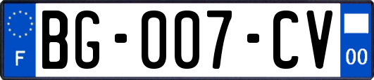 BG-007-CV