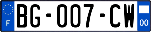 BG-007-CW