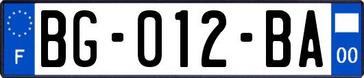 BG-012-BA