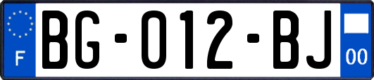 BG-012-BJ