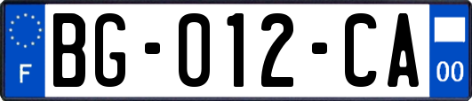 BG-012-CA