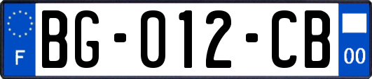 BG-012-CB