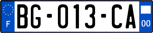 BG-013-CA